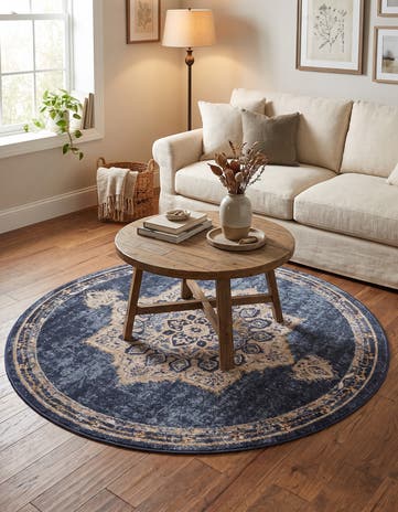 5' x 5' Arcadia Round Rug