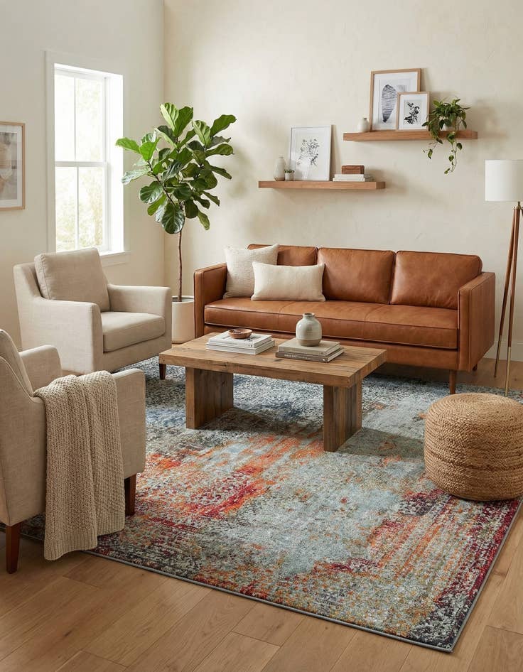 Detail image of 7' x 10' Santiago Rug