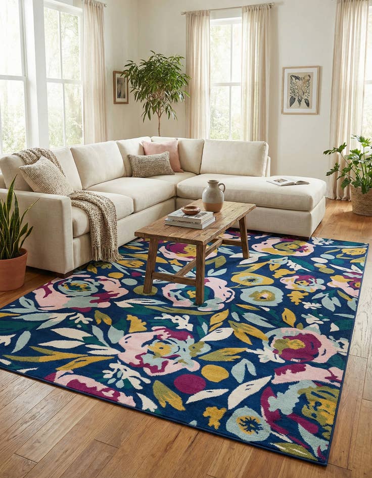 Detail image of 9' x 12' Bloom Rug