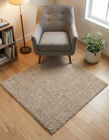 3' x 3' Zermatt Shag Square Rug