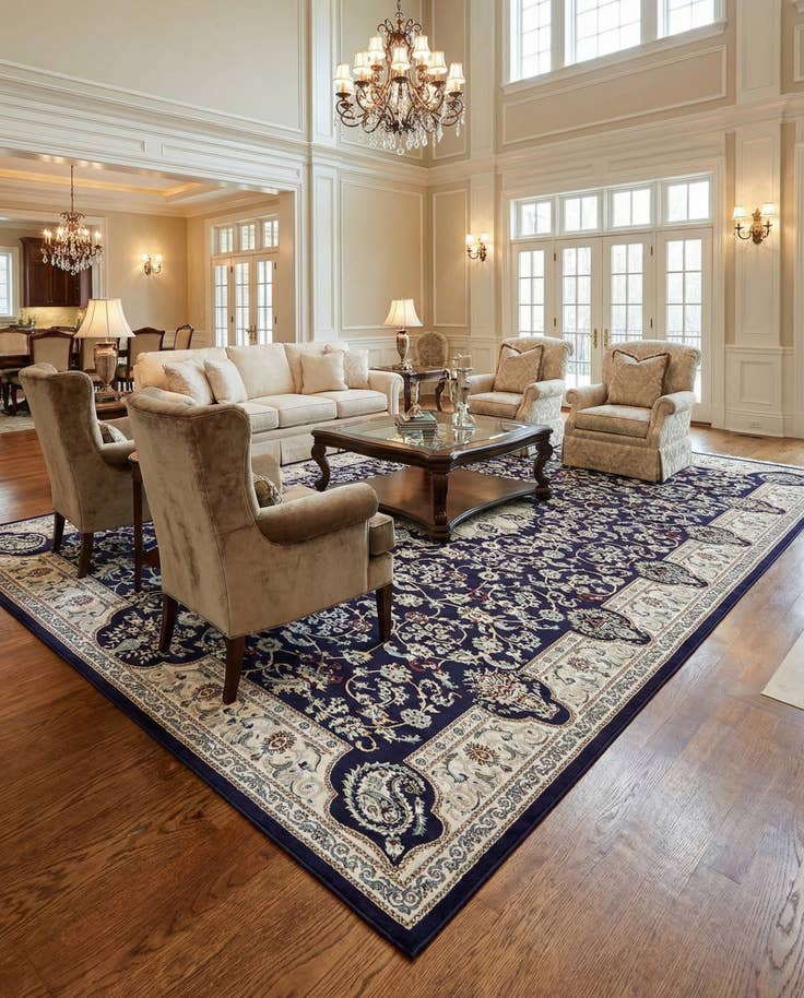 Detail image of 13' x 19' 8 Nain Design Rug