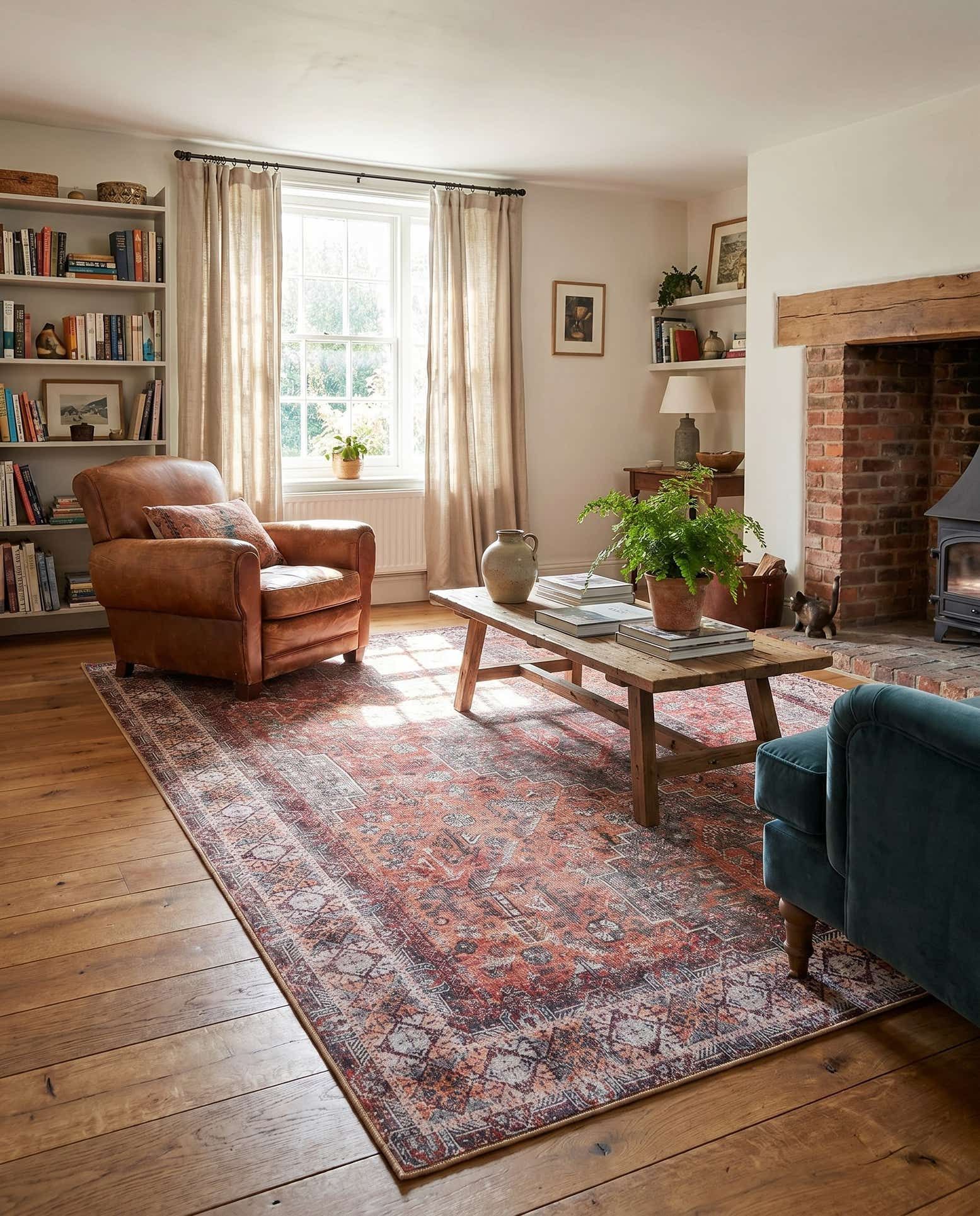 7' 10 x 10' Washable Timeless Rug