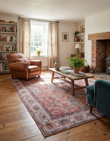 7' 10 x 10' Washable Timeless Rug