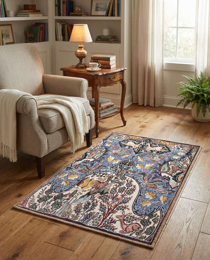 2' x 3' 1 Washable Timeless Rug