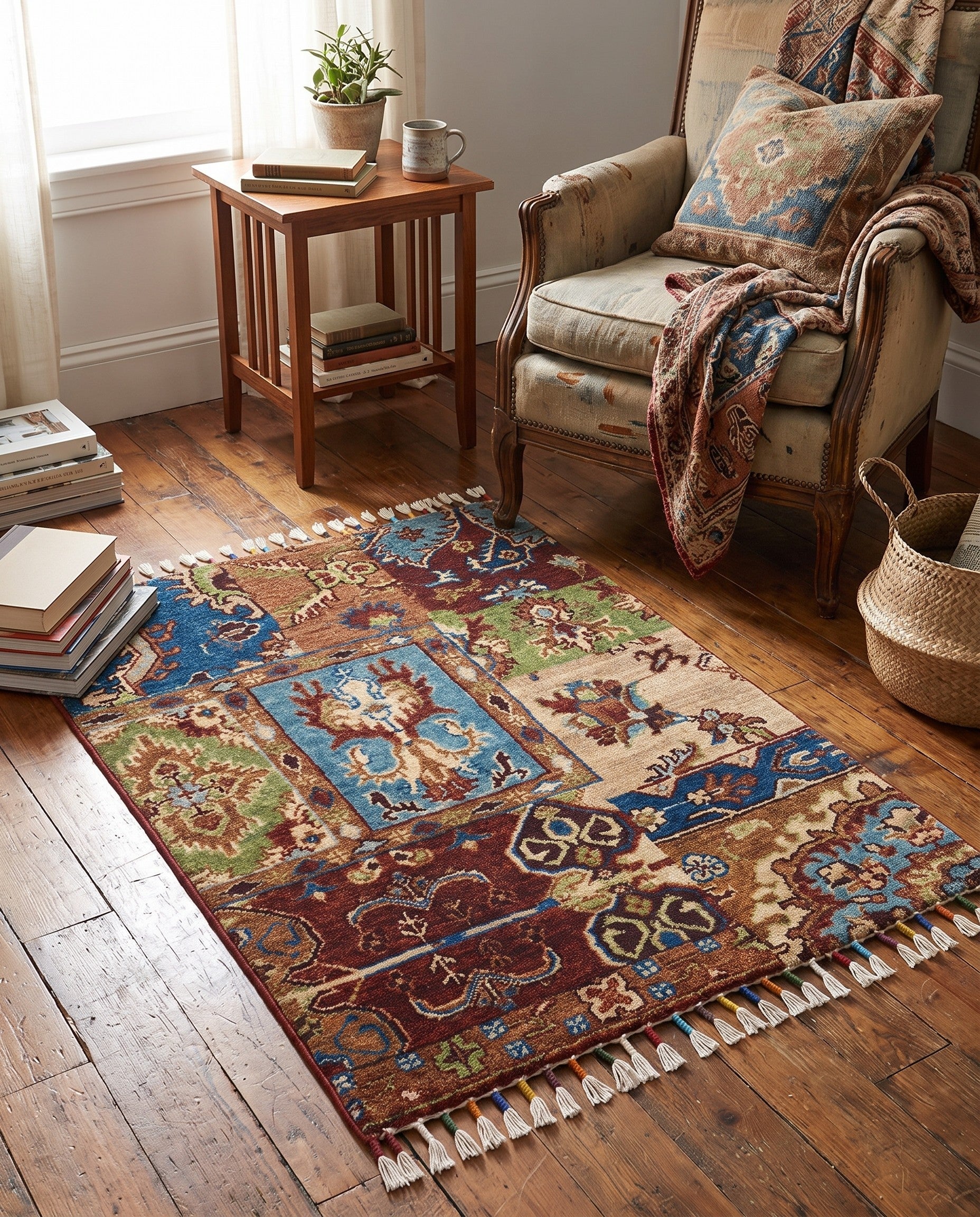 2' x 2' 10 Hand Knotted Ariana Ziegler Rug
