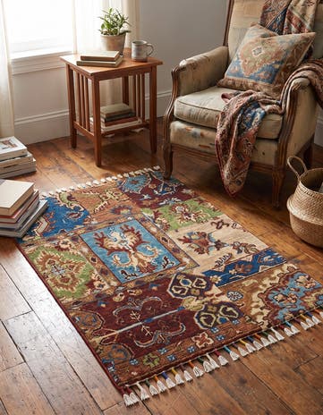 2' x 2' 10 Hand Knotted Ariana Ziegler Rug