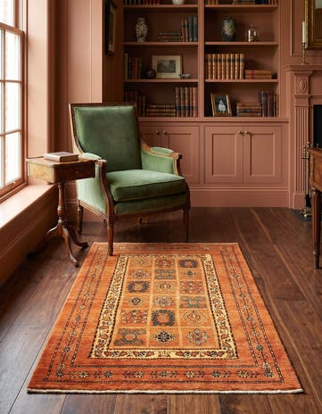 3' 8 x 5' 6 Kashkuli Wool Rug