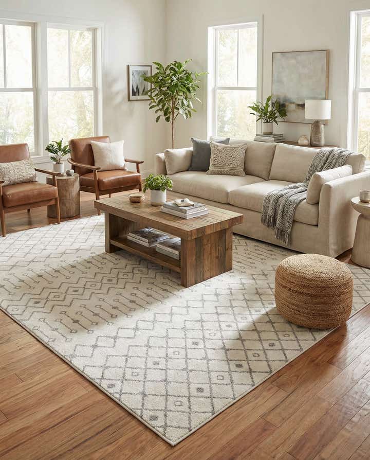 10' 8 x 14' Moroccan Trellis Rug