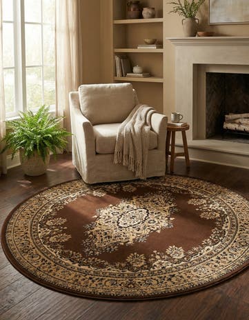 5' 3 x 5' 3 Amaya Round Rug
