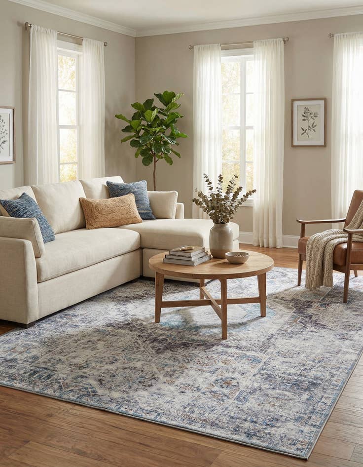 Detail image of 7' 10 x 10' Yara Rug