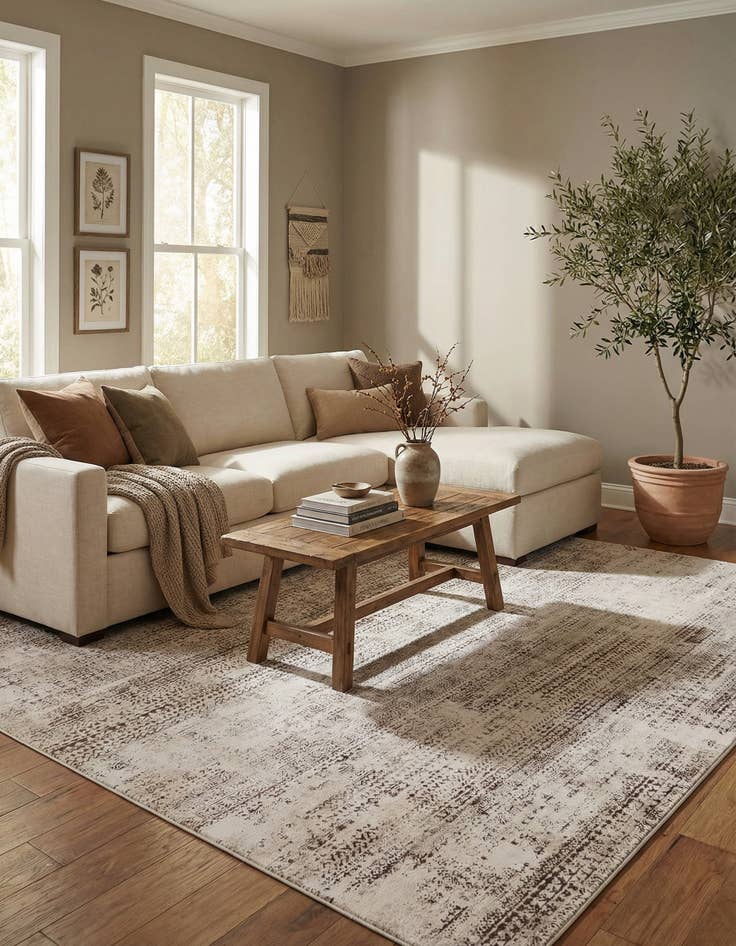 Detail image of 10' 8 x 14' Hermitage Rug