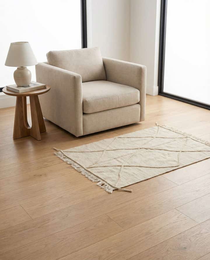 3' 6 x 5' 2 Hand Knotted Moroccan Wool Rug