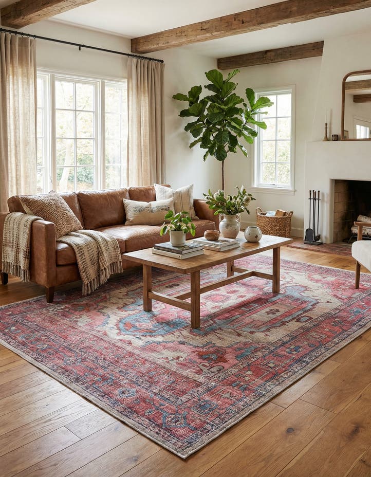 6' x 9' Washable Maahru Rug