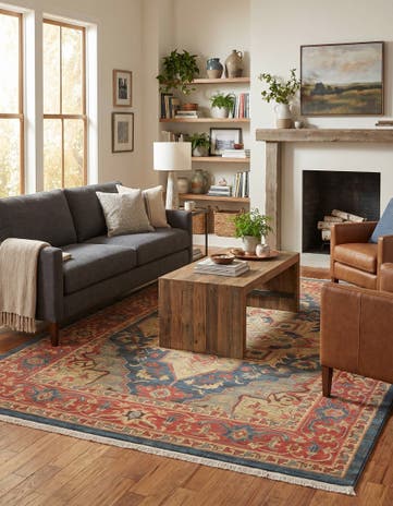Navy Blue Sara Rug