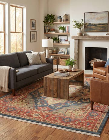 Navy Blue Sara Rug