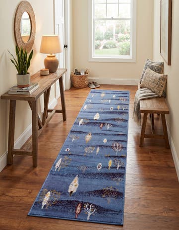 Blue Laguna Runner Rug