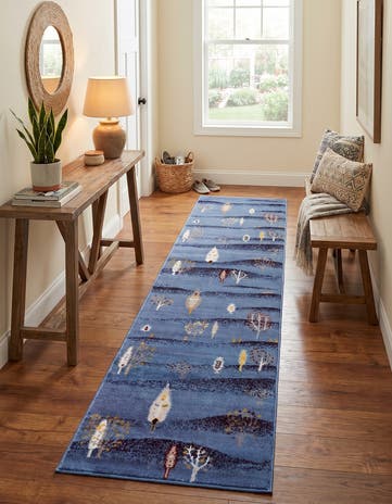 Blue Laguna Runner Rug