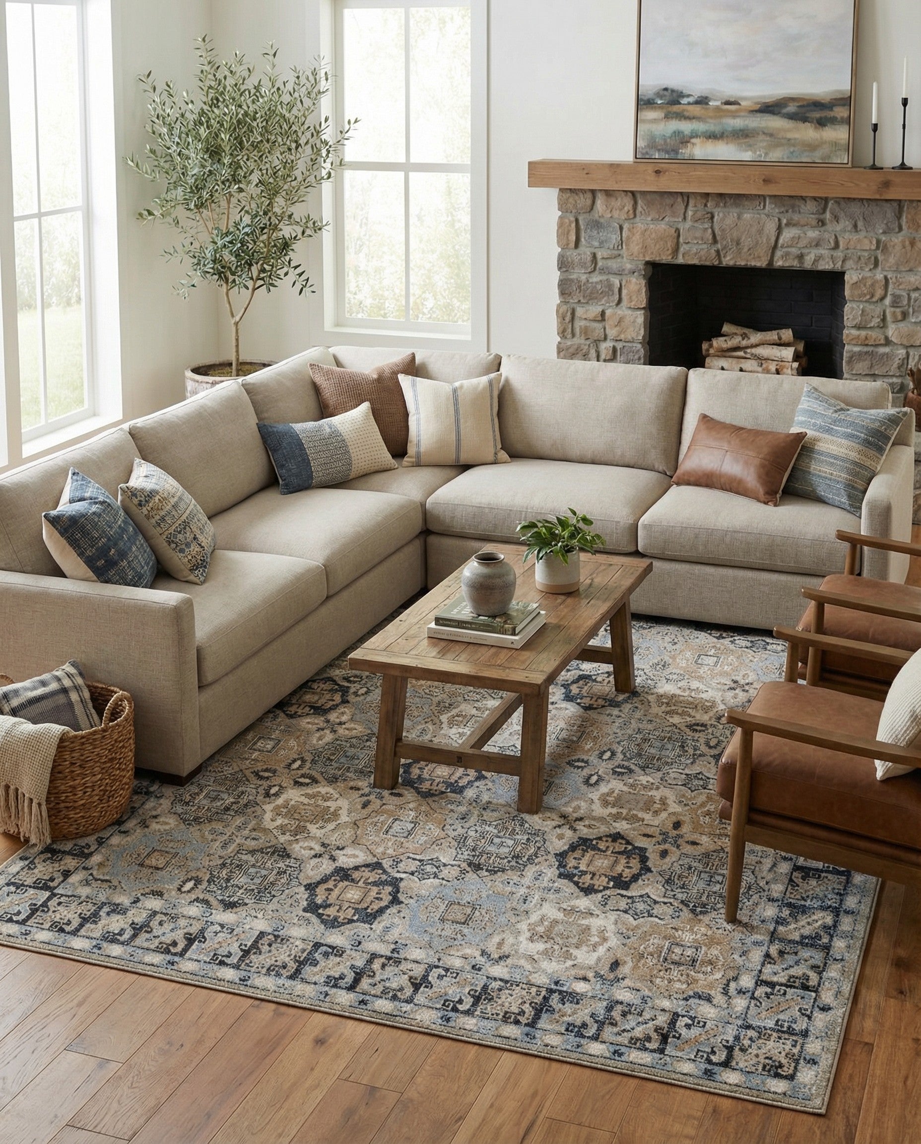 9' x 12' Kamala Washable Rug