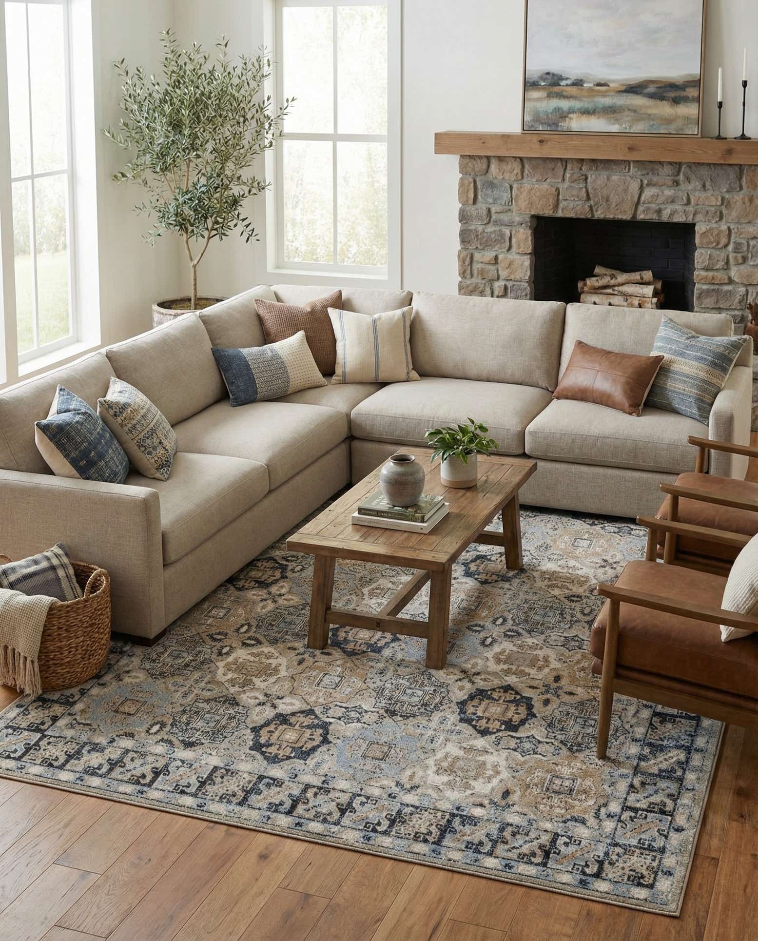9' x 12' Kamala Washable Rug