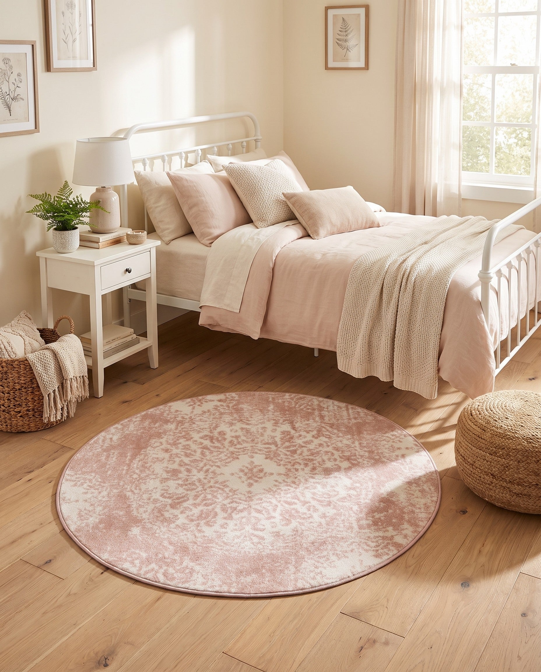 95cm x 95cm Monaco Round Rug