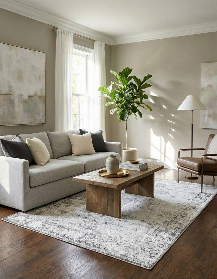 Detail image of 5' 3 x 8' Monte Carlo Rug With Pad Bundle