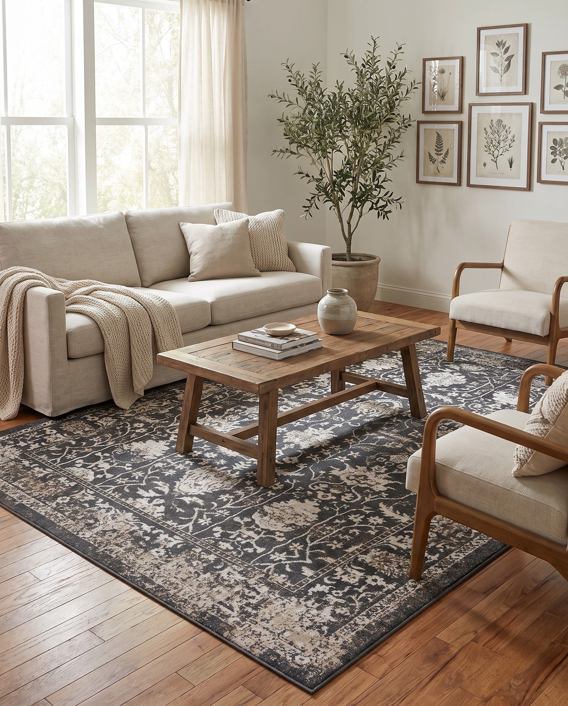 6' x 9' Kamala Washable Rug