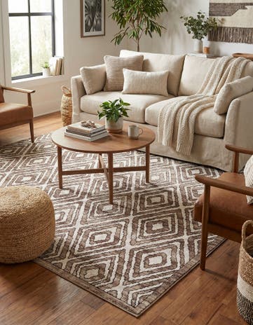 6' x 6' Hermitage Square Rug