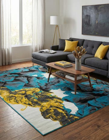 Turquoise Sydney Rug