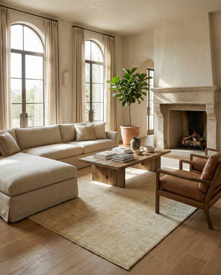 Detail image of 9' x 12' 3 Hand Knotted Oushak Wool Rug