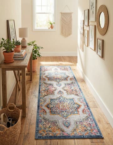 Blue Budapest Runner Rug