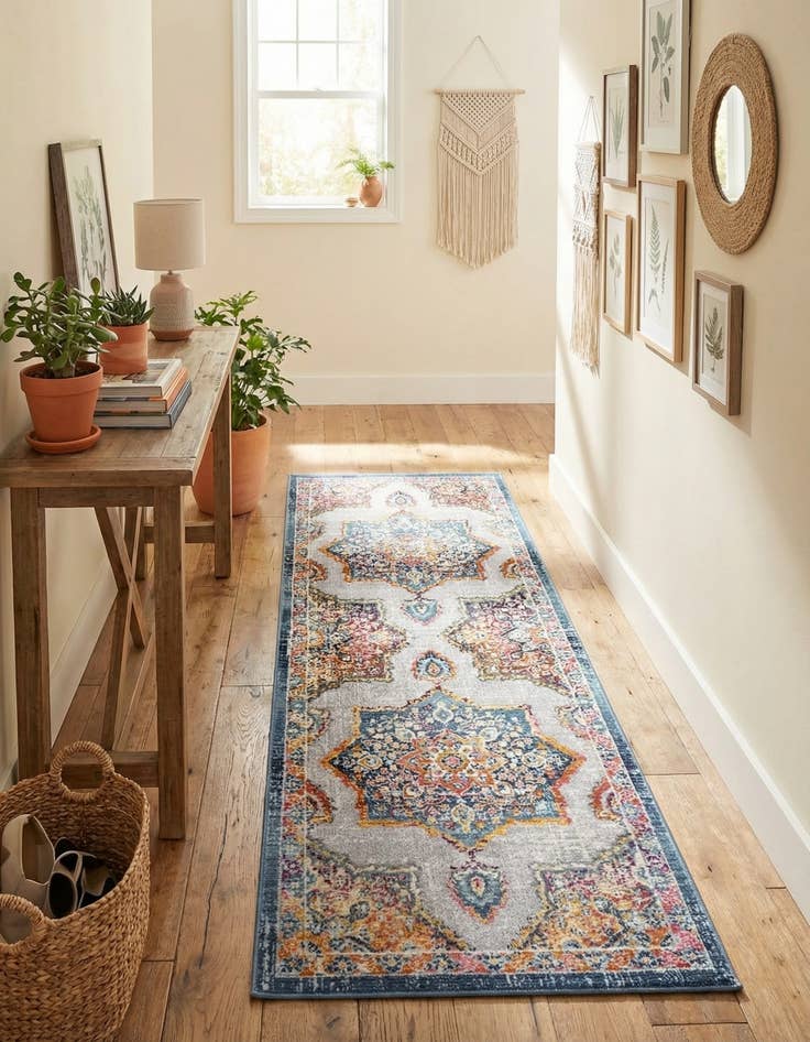 Detail image of 2' x 6' Budapest Runner Rug