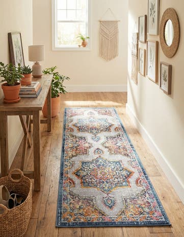 Blue Budapest Runner Rug