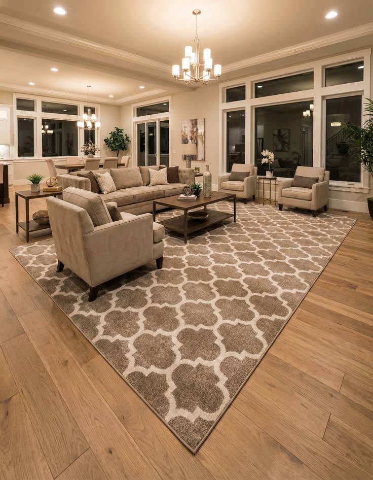 Detail image of 8' x 15' 6 Trellis Rug