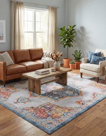 Blue Budapest Rug