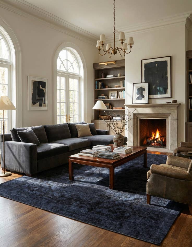 Detail image of 9' 8 x 12' 3 Hand Knotted Ultra Vintage Persian Wool Rug