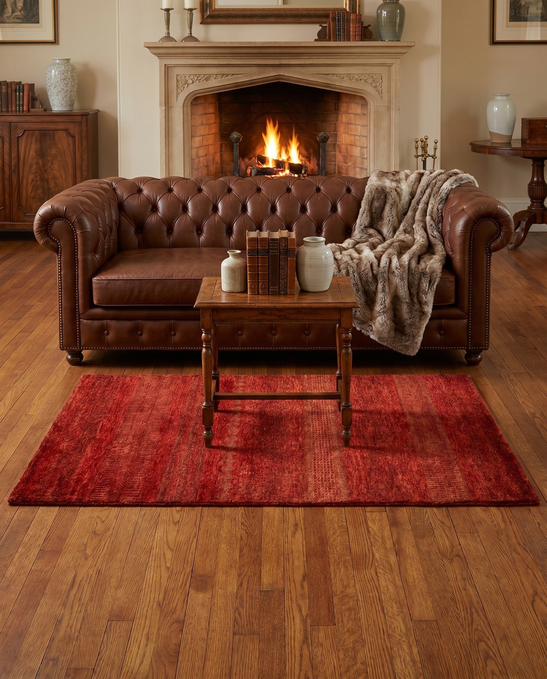 4' 7 x 6' 6 Juma Wool Rug