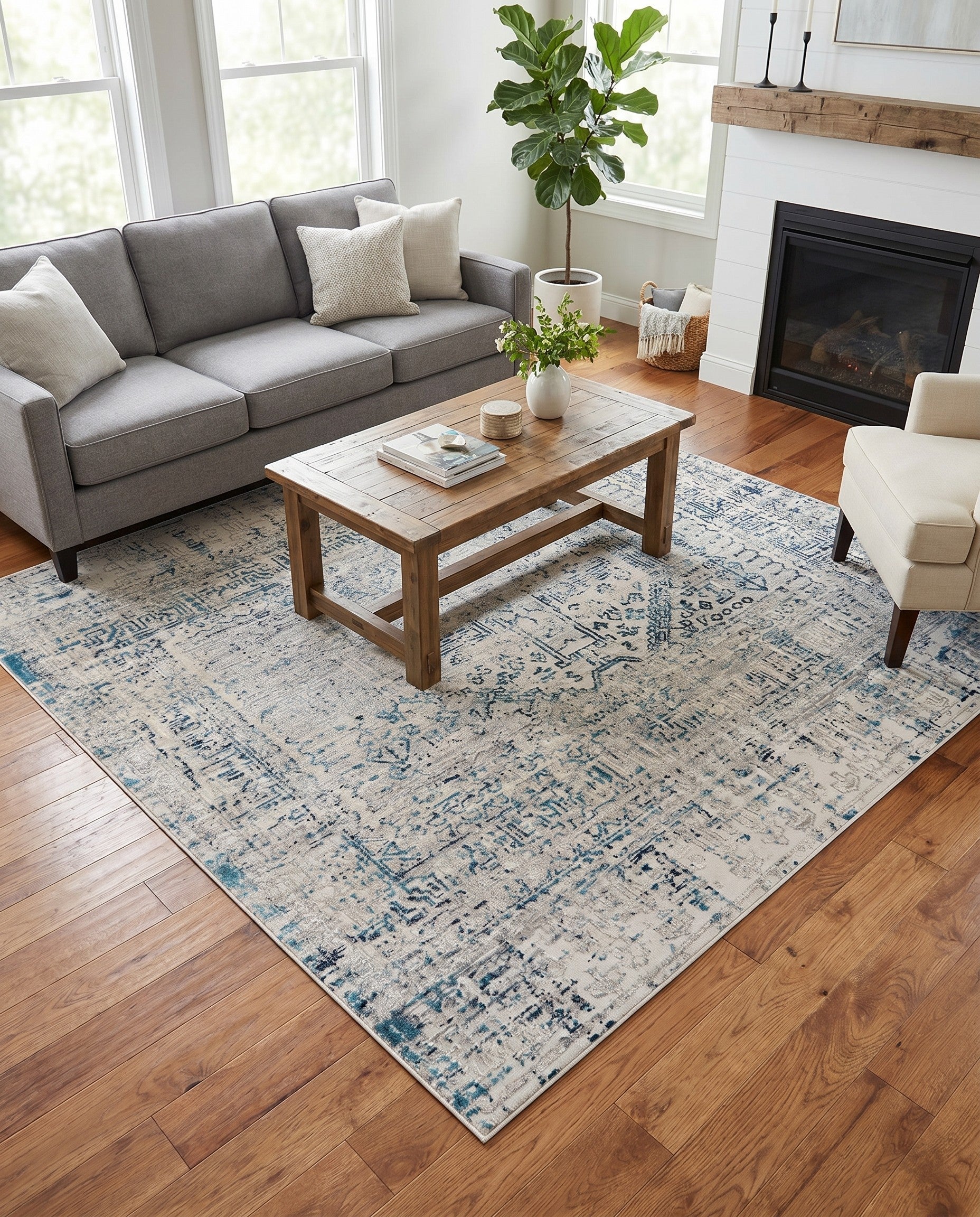 7' 10 x 7' 10 Finsbury Square Rug