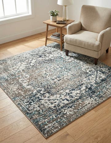 5' 3 x 5' 3 Arlington Square Rug