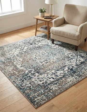 5' 3 x 5' 3 Arlington Square Rug