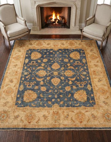 6' 8 x 6' 9 Kaizar Wool Square Rug