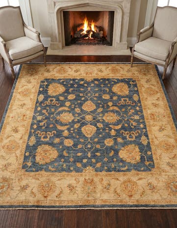 6' 8 x 6' 9 Kaizar Wool Square Rug