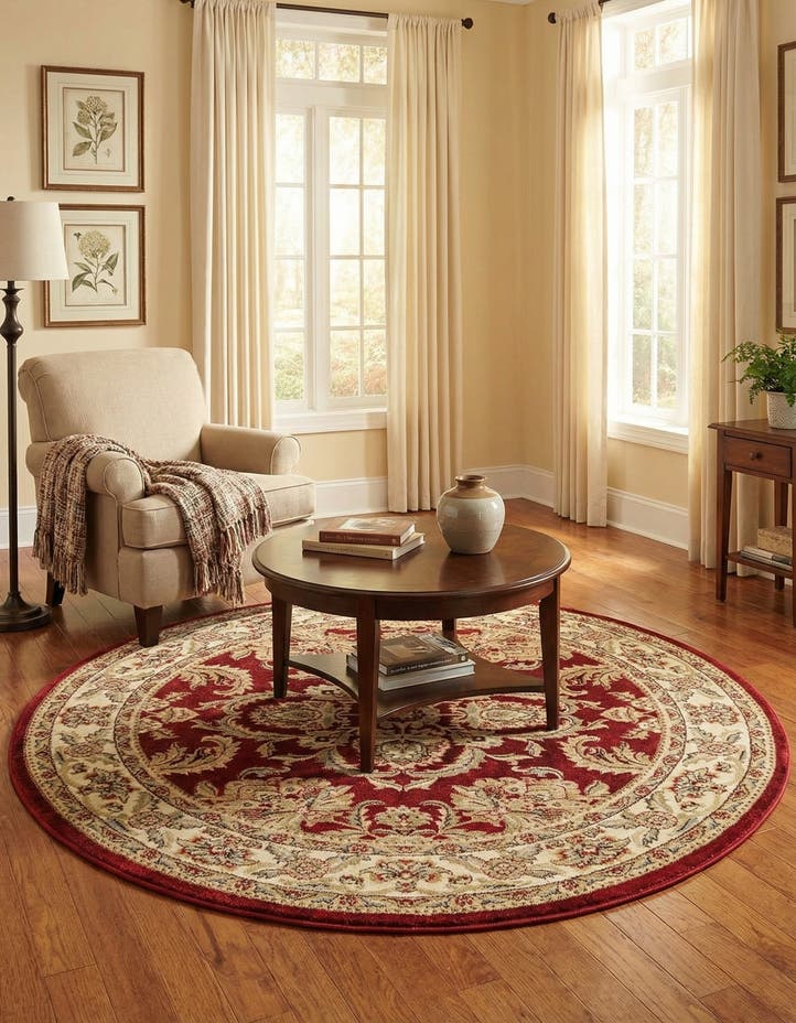 6' x 6' Aditi Round Rug