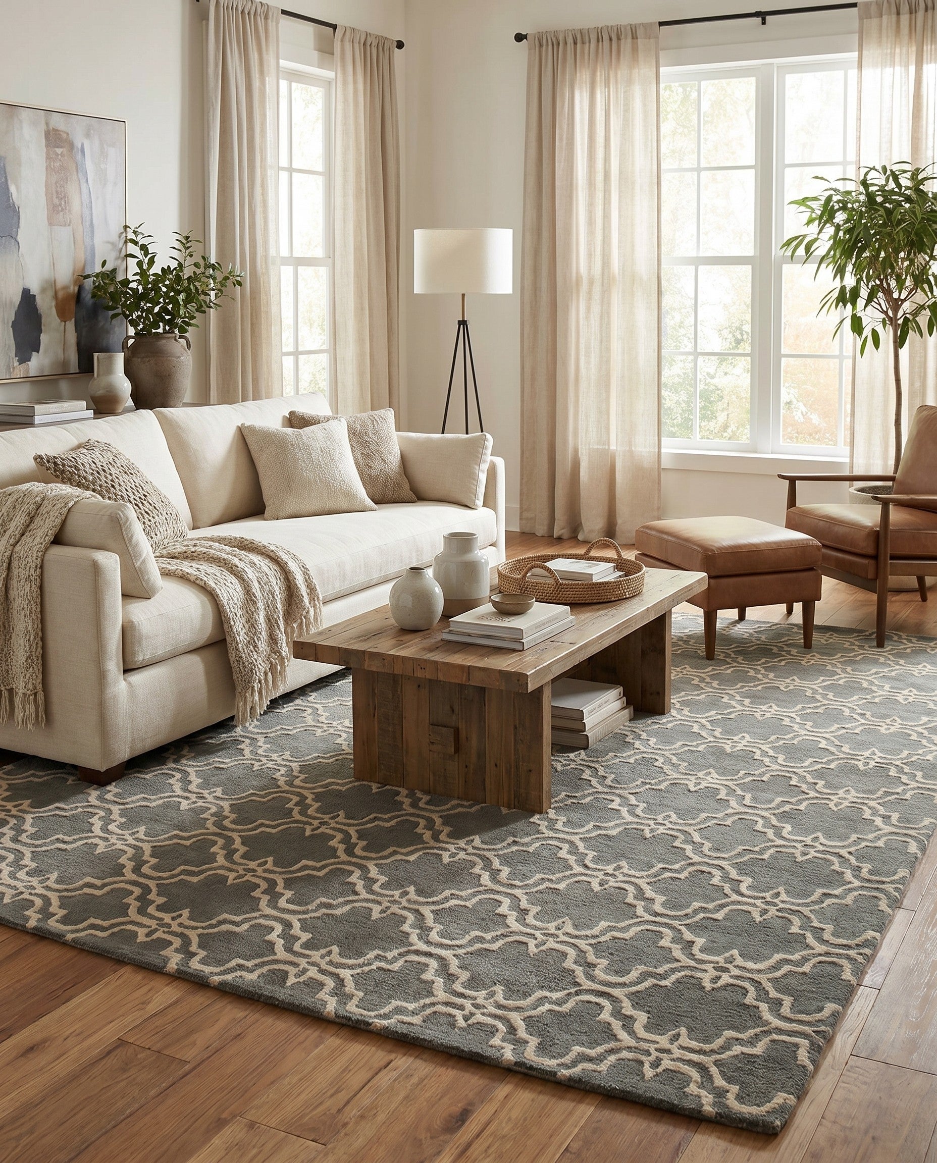 8' x 10' Luna Wool Rug