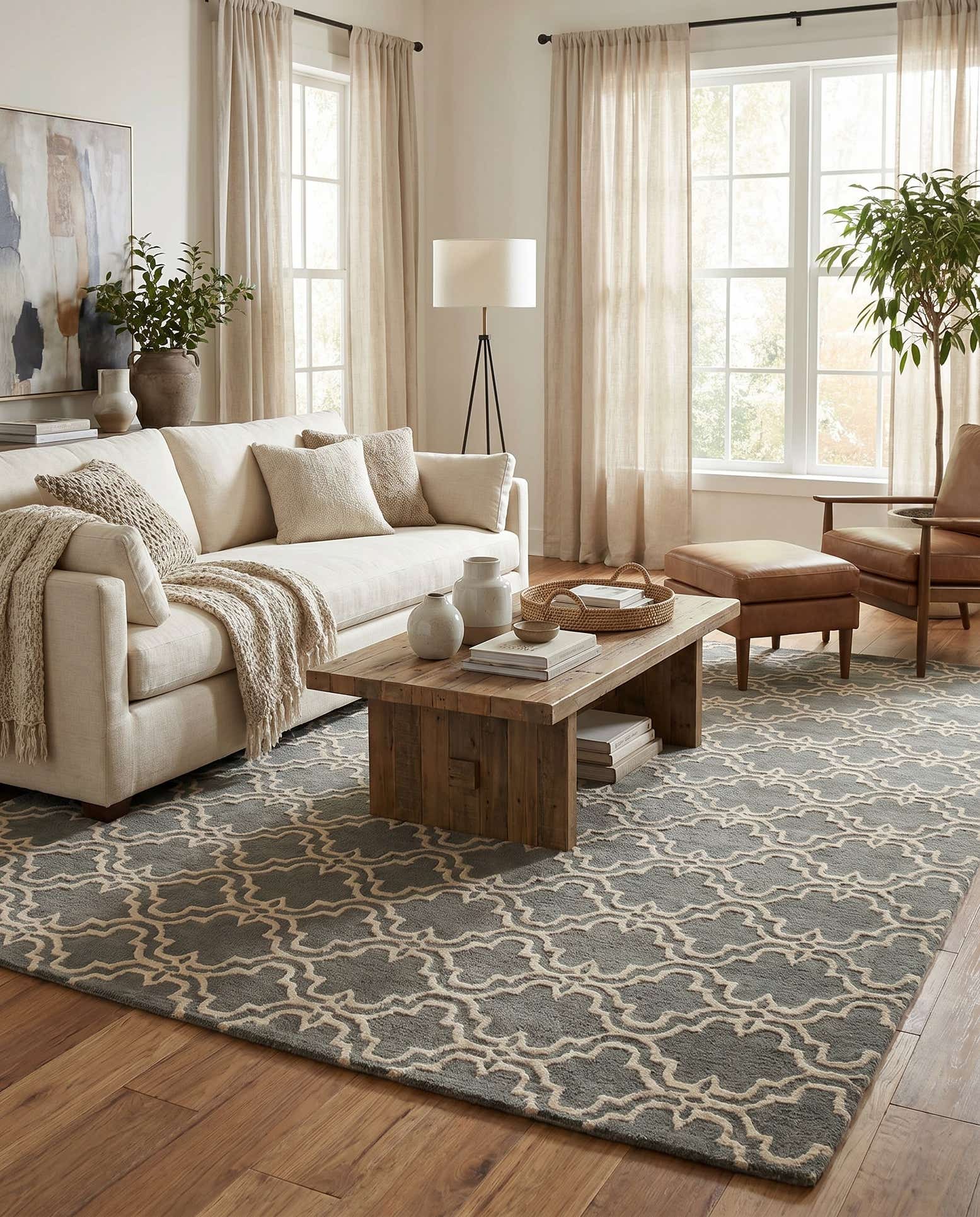 8' x 10' Luna Wool Rug