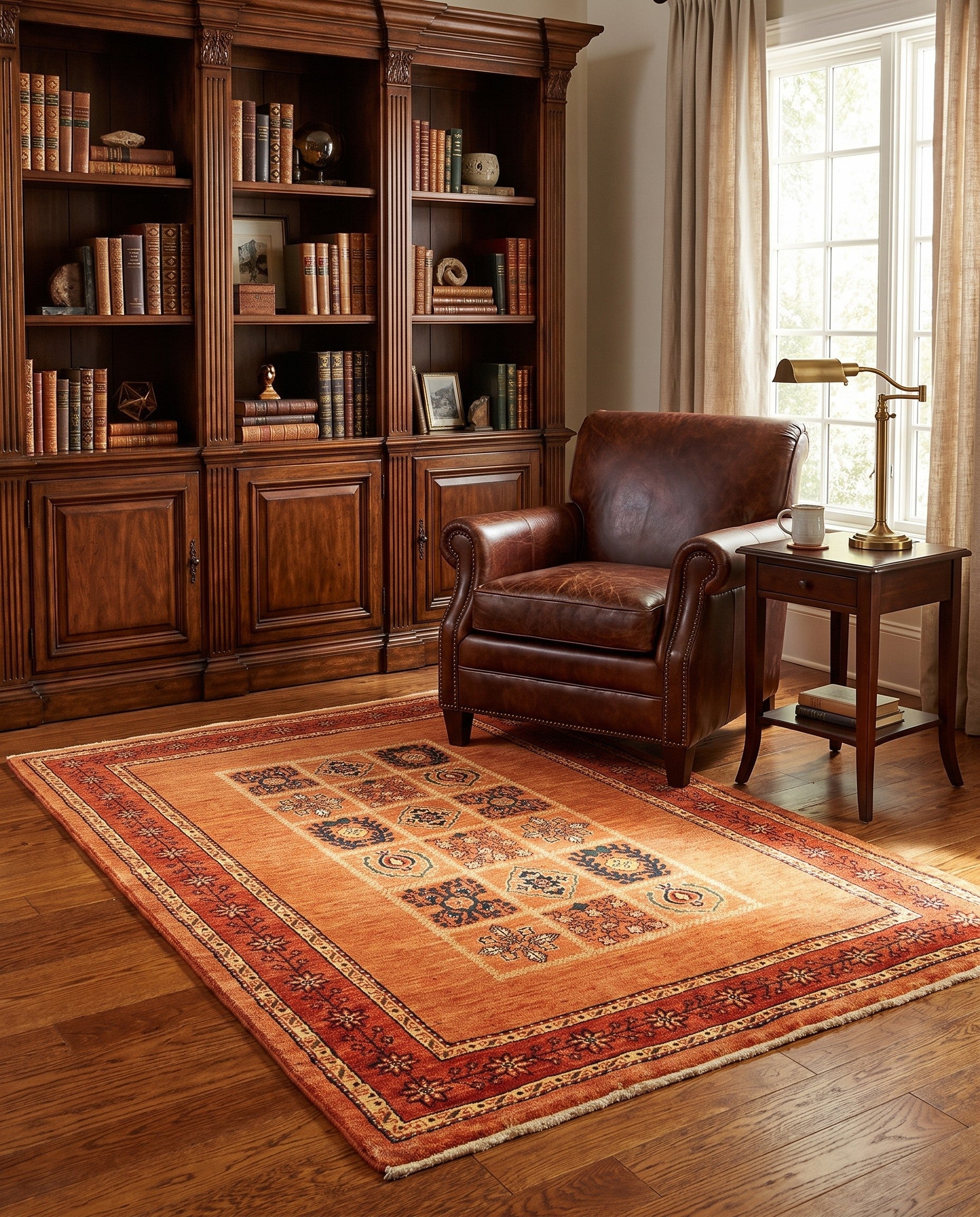 3' 8 x 5' 7 Kashkuli Wool Rug