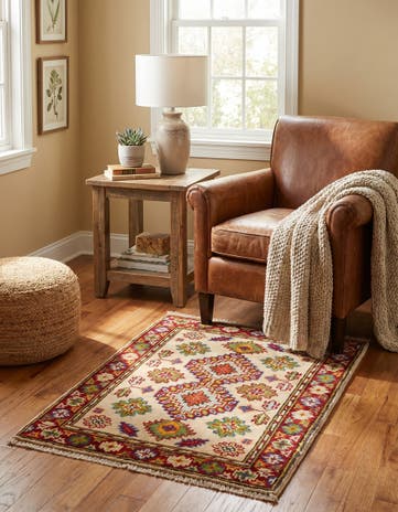 2' 1 x 3' 1 Hand Knotted Kazak Rug