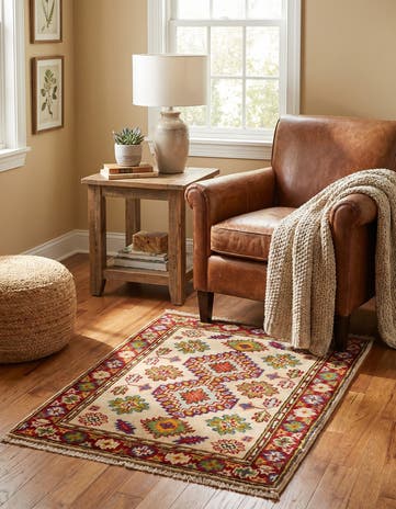 2' 1 x 3' 1 Hand Knotted Kazak Rug