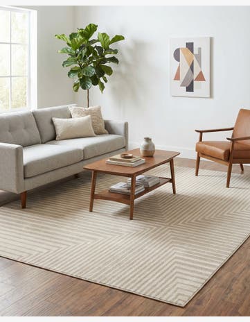 Ivory Contour Rug