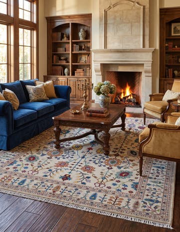 8' x 9' 10 Hand Knotted Ariana Rug