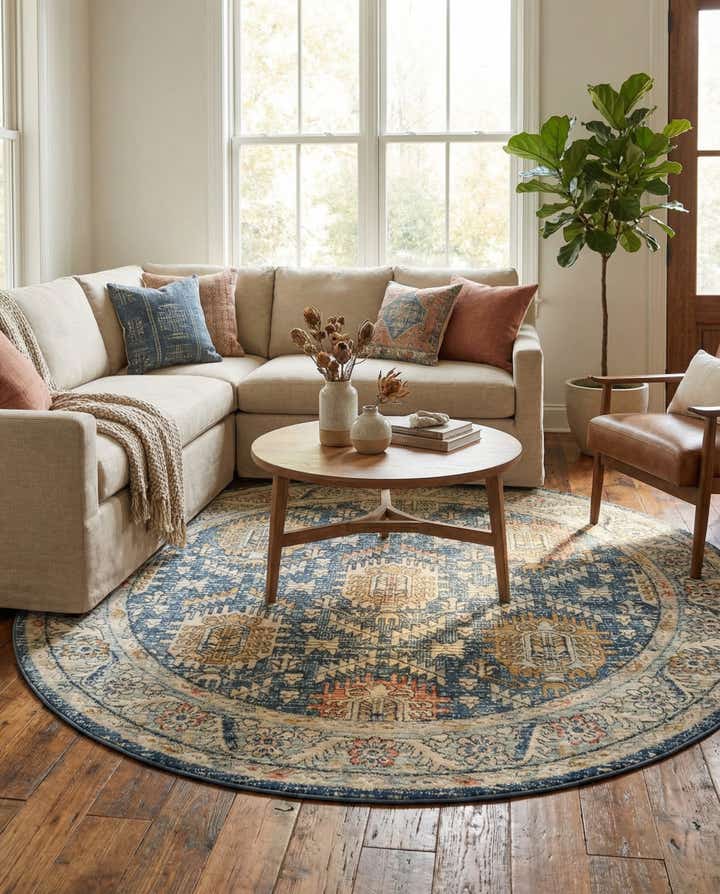 8' x 8' Nyla Round Rug